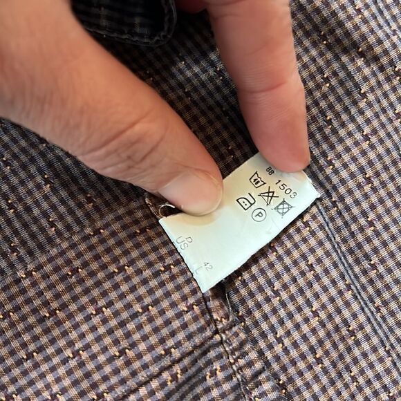 Haupt Fancy Button Down Dress Shirt - Picture 10 of 11